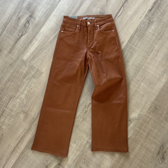 Rosie High-Rise Wide Leg Ankle Jean - Picture 4 of 6